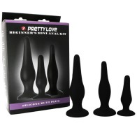 Anal Training Kit - Silicone Plugs for Beginners