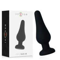 Intense Anal Plug Pipo M Silicone Black 11 cm - Ultimate Pleasure