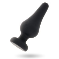 Intense Anal Plug Pipo M Silicone Black 11 cm - Ultimate Pleasure
