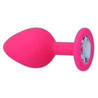 Intense Shelki M Anal Plug Fuchsia