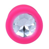 Intense Shelki M Anal Plug Fuchsia