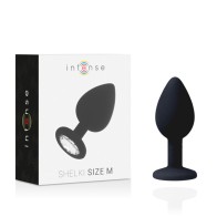 Intense Shelki M Anal Plug Black Luxury Pleasure