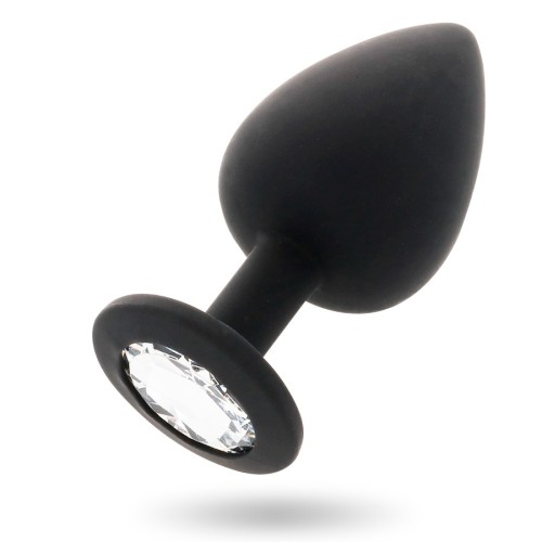 Intense Shelki M Anal Plug Black Luxury Pleasure