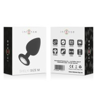 Intense Shelki M Plug Anal Negro Placer Lujoso