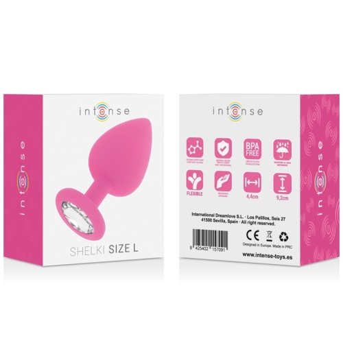 Intense Shelki L Plug Anal Fucsia - Placer Lujoso