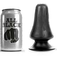 Small All Black Anal Plug 12 cm