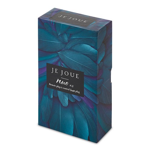 Nuo V.2 Anal Plug Vibrator Black | Je Joue