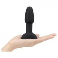 B-vibe Rimming Remote Control Anal Plug Petite Black