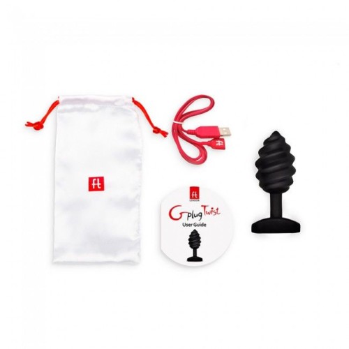 Gplug Twist Vibration Black - Ultimate Anal Pleasure