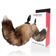Natural Tail with Silicone Plug for Fun