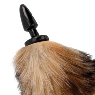 Natural Tail with Silicone Plug for Fun
