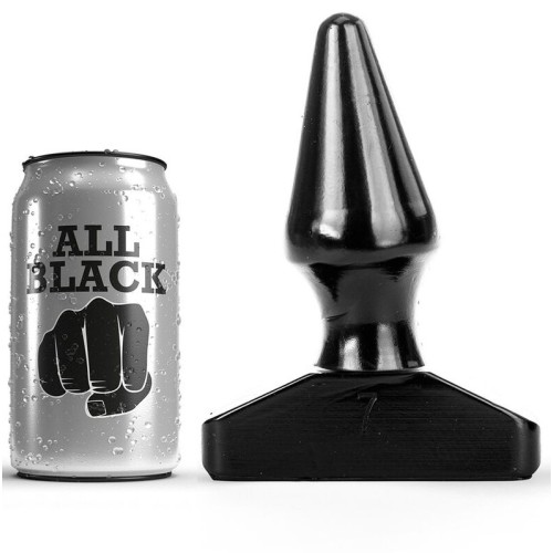 All Black Butt Plug 16 cm