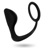 Anal Plug with Penis Ring