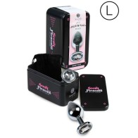 Secretplay L Transparent Anal Plug for Intense Pleasure