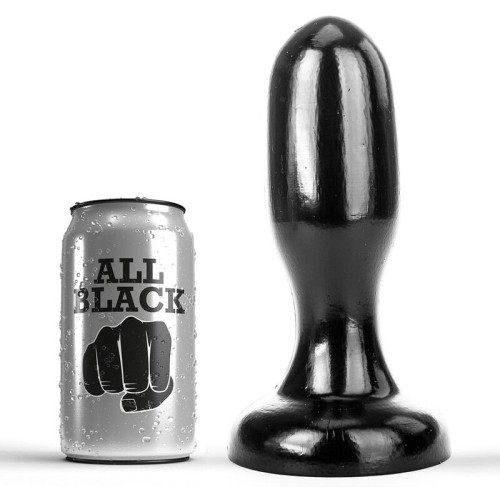 All Black Anal Plug 19.5 Cm for Ultimate Pleasure