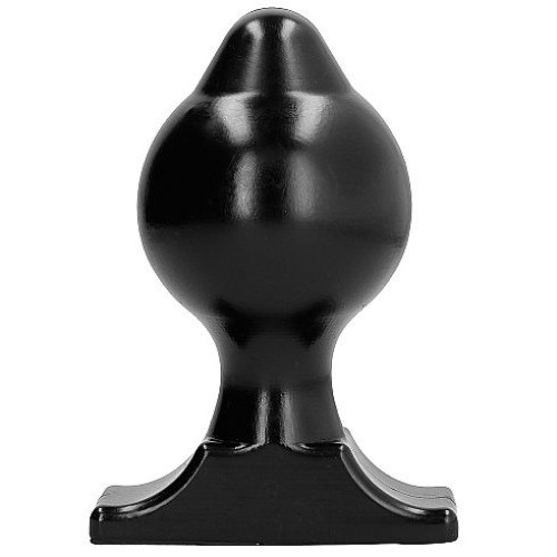 Explora con el Buttplug All Black de 17.5 cm para Placer Intenso