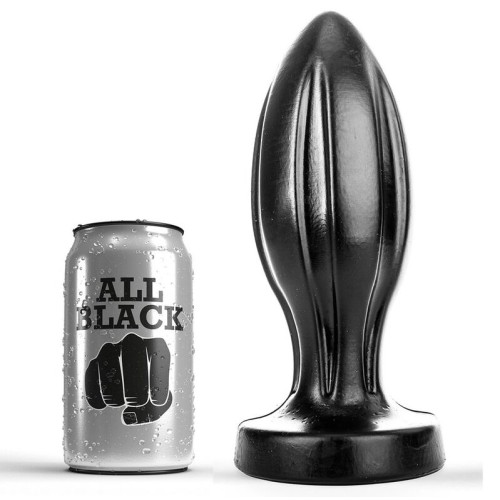 21 cm All Black Anal Plug for Maximum Pleasure