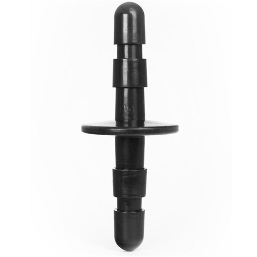 Doble Plug Color Negro para Juego Anal Sensacional