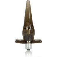 Mini Vibro Tease Vibrating Plug Black for Elegant Pleasure