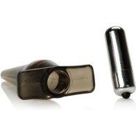Mini Vibro Tease Vibrating Plug Black for Elegant Pleasure