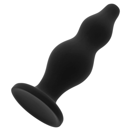 Levelled Silicone Anal Plug 12 cm