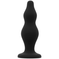 Levelled Silicone Anal Plug 12 cm