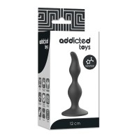 12cm Black Anal Sex Plug