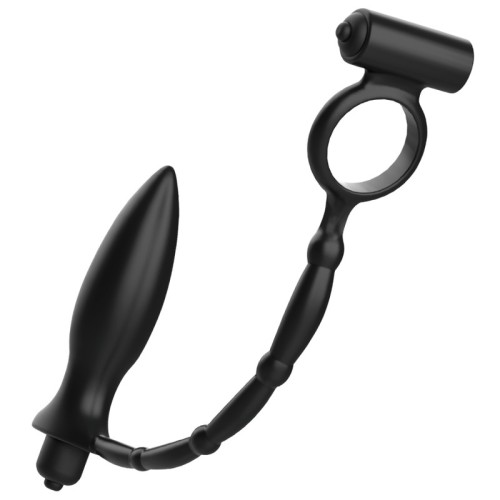 Anal Plug with Vibrating Ring for Ultimate Pleasure