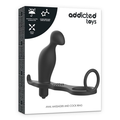Addicted Toys Anal Plug and Cockring Set