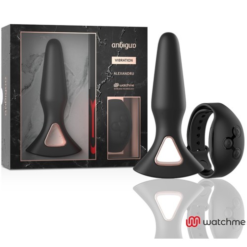 Watchme Remote Control Vibrator Plug Alexandru for Ultimate Pleasure