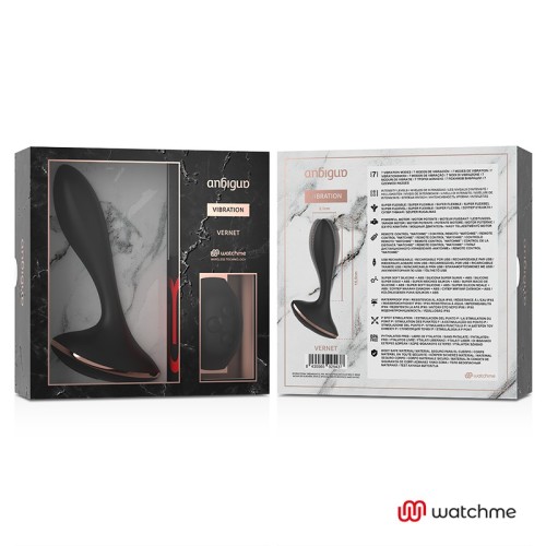 Watchme Remote Control Anal Vibrator Plug VERNET