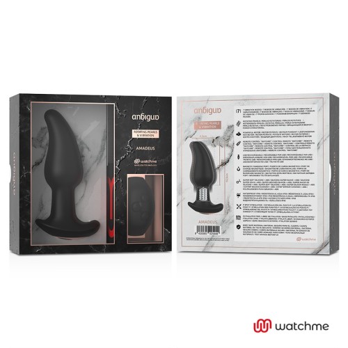 Plug Anal Vibrador con Control Remoto - Amadeus