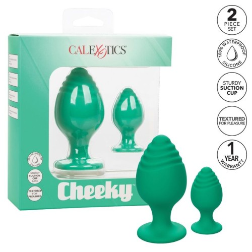 Cheeky Plugs Anales Verde - Seguro y Divertido