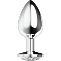 Plug Anal Elegante Con Cristal Para Placer
