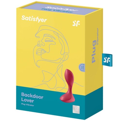 Satisfyer Backdoor Lover Anal Vibrator Red