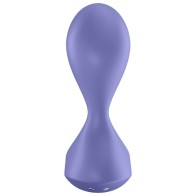 Satisfyer Sweet Seal App Vibrator Plug Purple