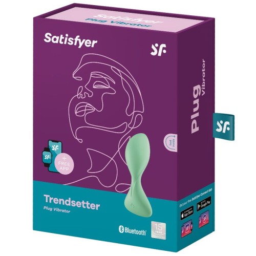 Satisfyer Trendsetter Plug Vibrator Green