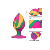 Cheeky Large Tie-dye Plug Anal Para Juego Aventurero