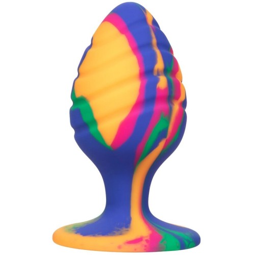 Cheeky Largue Plug Anal Tie Dye Para Diversión Salvaje