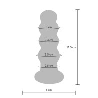 Buttocks Radiant Glass Buttplug for Ultimate Intimacy