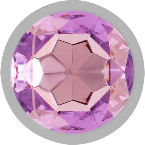 Luxurious Large Metal Anal Plug With Crystal