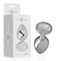Intense Diamond Jewel Anal Metal Plug Size S