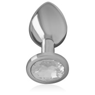 Intense Plug Anal Metal Con Cristal - Placer De Lujo