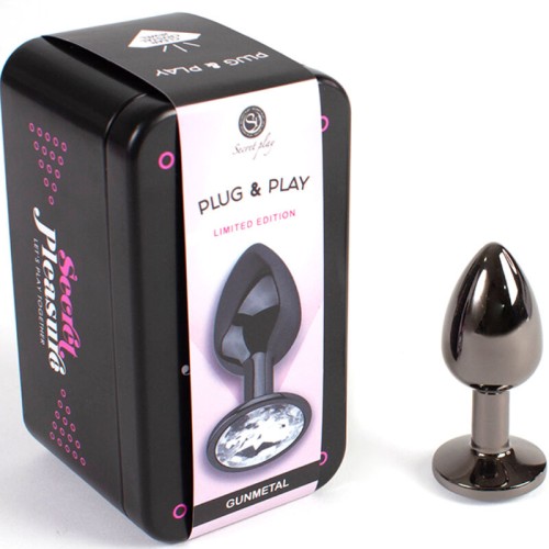 Gunmetal Butt Plug For New Sensations