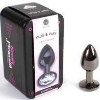 Gunmetal Butt Plug For New Sensations