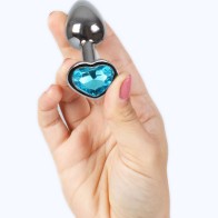 Secretplay Metal Heart Butt Plug Small Excitement