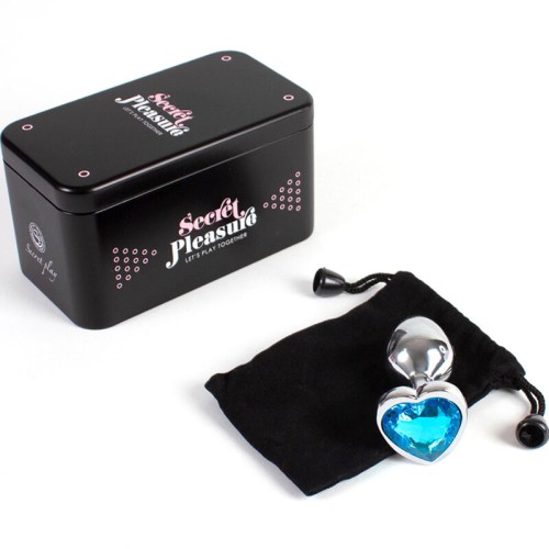 Secretplay Metal Heart Butt Plug Small Excitement