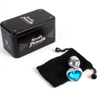 Secretplay Metal Heart Butt Plug Small Excitement