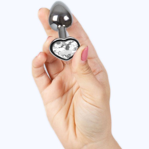 Secretplay - Plug Anal Corazón De Metal Para Juegos Anales
