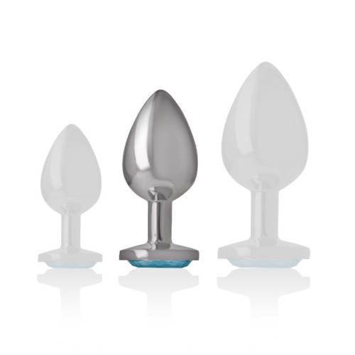 Intense Heart-Shaped Aluminium Anal Plug M
